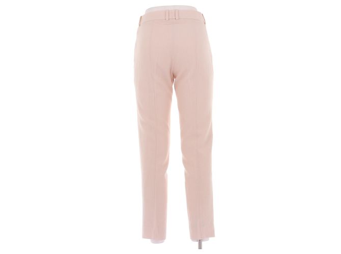 Pantalones rectos de lana rosa Givenchy - vista 2