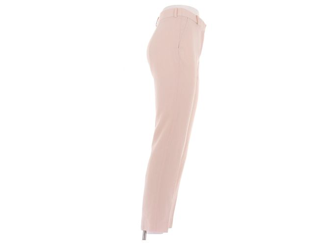 Pantalones rectos de lana rosa Givenchy - vista 3