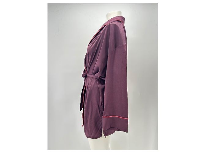 Autre Marque Bata ETAM Show rojo oscuro algodón Burdeos - vista 4