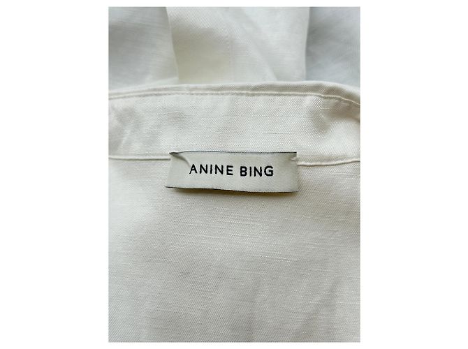 Camicia Anine Bing bianca a maniche 3/4 Bianco - vista 6