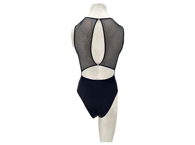 Autre Marque Body de encaje negro transparente ETAM - vista 2