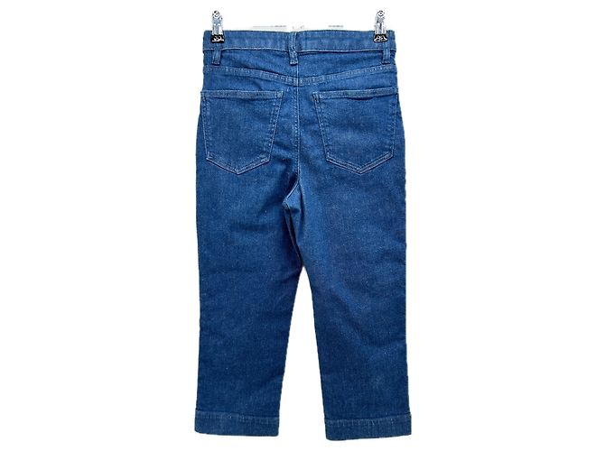 Pantalones culotte de denim SéZane azul algodón - vista 2