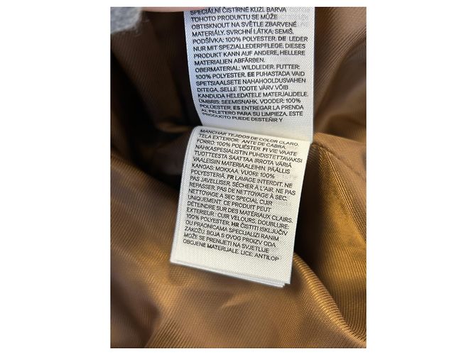 Isabel Marant Pour H&M Wildlederjacke braun M - Ansicht 6