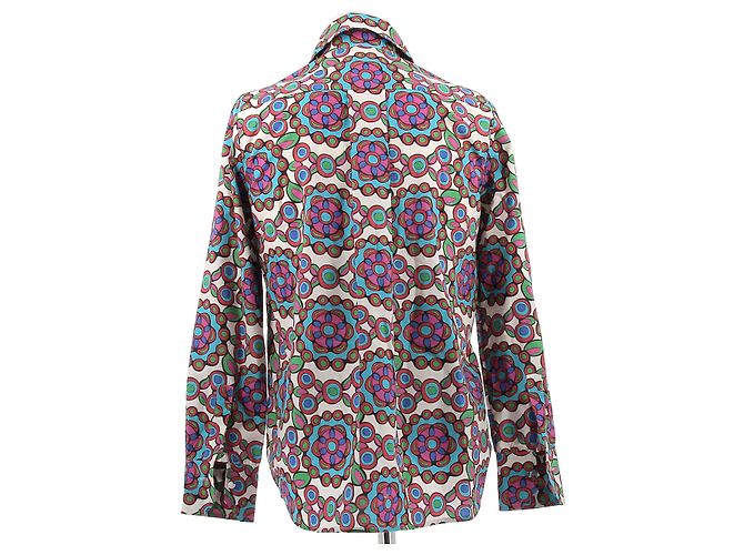 Autre Marque Camicia in cotone a stampa colorata LA DOUBLE J XS Multicolore - vista 2