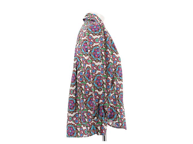Autre Marque Camicia in cotone a stampa colorata LA DOUBLE J XS Multicolore - vista 3