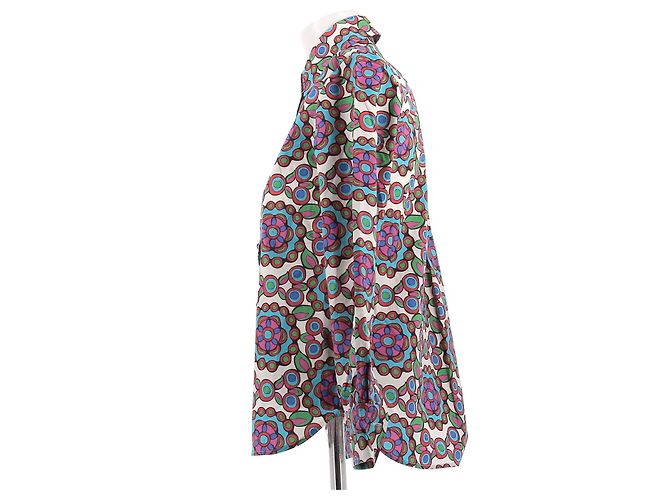 Autre Marque Camicia in cotone a stampa colorata LA DOUBLE J XS Multicolore - vista 4