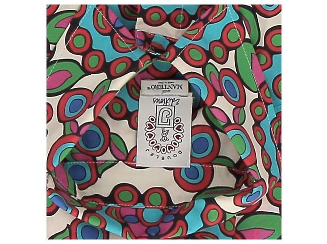 Autre Marque Camicia in cotone a stampa colorata LA DOUBLE J XS Multicolore - vista 7