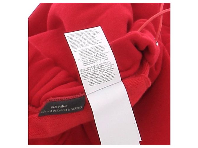 Pantalones de jogging rojos Versace de algodón Roja - vista 6