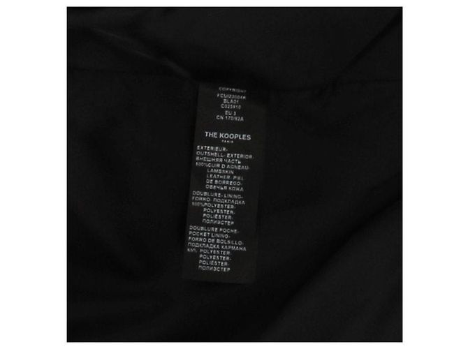 The Kooples Perfeito em couro preto - vista 5