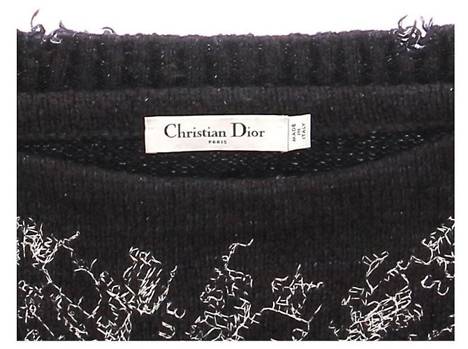 Suéter Christian Dior Plan de Paris Gris de Algodón - vista 6