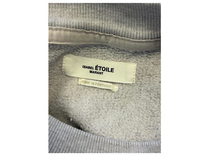 Isabel Marant Etoile Lila Baumwollpullover Größe 38 - Ansicht 5
