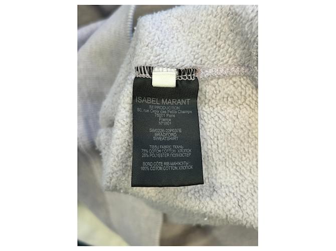 Isabel Marant Etoile Lila Baumwollpullover Größe 38 - Ansicht 6
