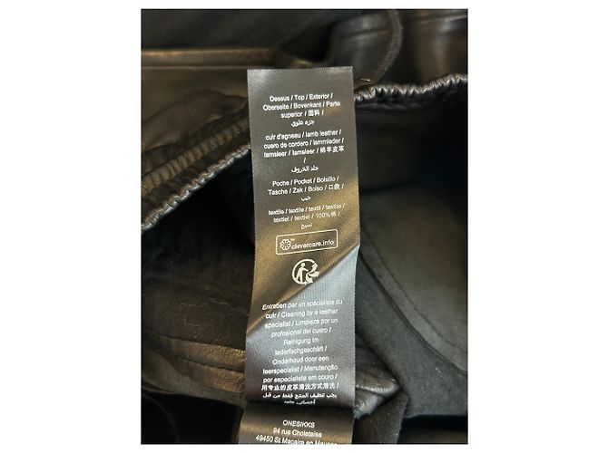 Ikks Lederhose Schwarz Größe 38 - Ansicht 5