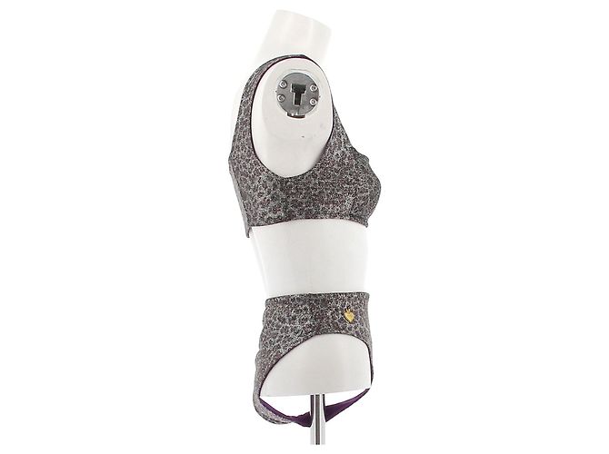 Autre Marque Bikini de dos piezas Gris - vista 3