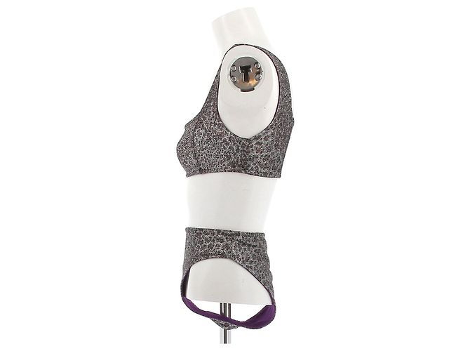 Autre Marque Bikini de dos piezas Gris - vista 4