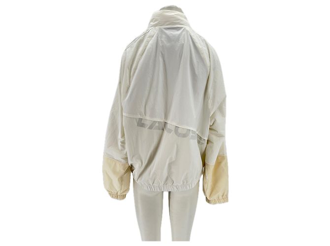 Lacoste White Jacket Polyester Size 48 - view 2