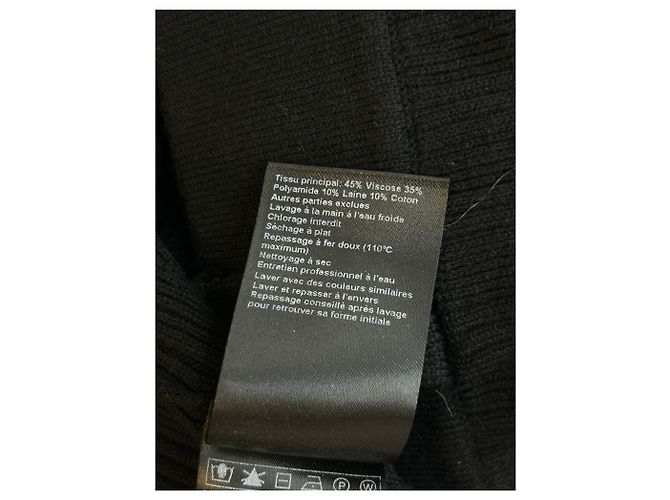 Pantalones negros de viscosa Ba&Sh - vista 5