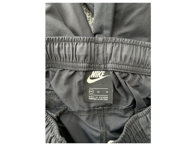 Pantaloni da jogging Nike neri in cotone Nero - vista 4