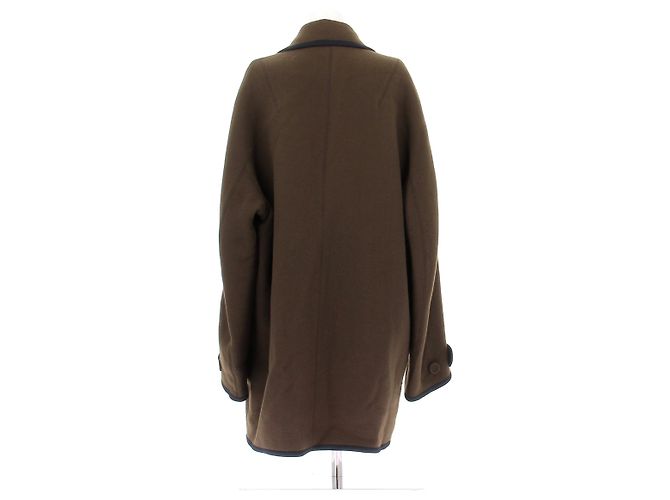 Dior Brown Wool Coat - view 2