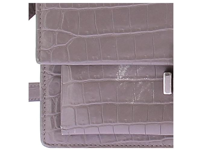 Saint Laurent Borsa "Bellechasse" Grigio - vista 14
