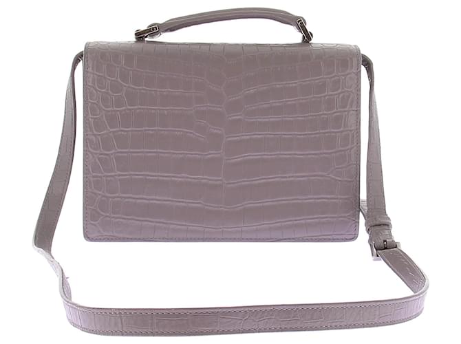 Saint Laurent Borsa "Bellechasse" Grigio - vista 4