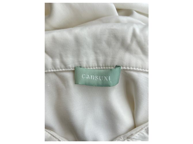 Autre Marque Camicia bianca CANSUXI Bianco - vista 5