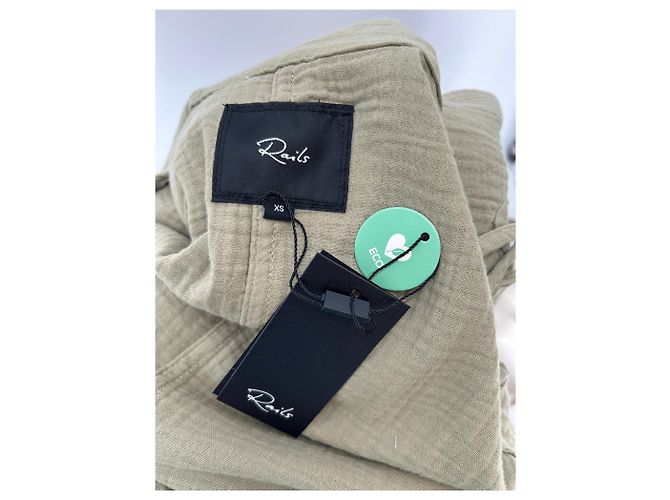 Autre Marque Chaqueta de algodón caqui RAILS XS - vista 5