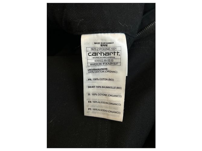 Autre Marque Mono negro de denim - vista 5