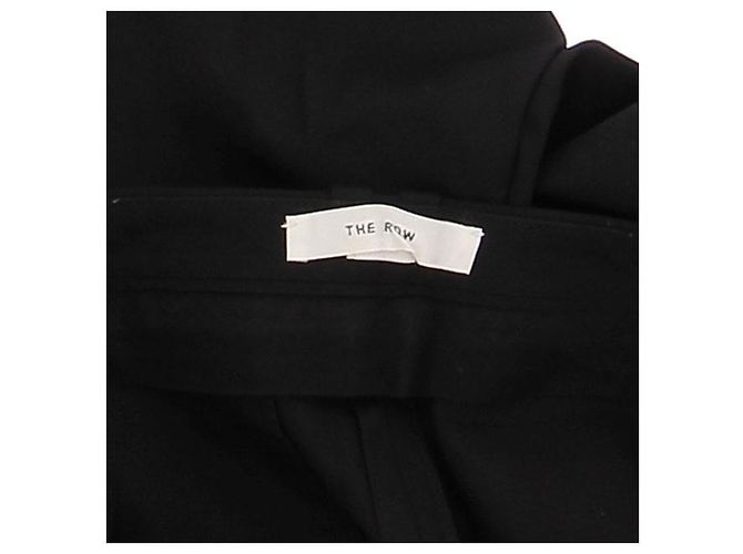 The row Pantaloni in lana nera - vista 5