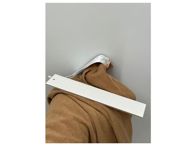 Autre Marque Top de cuello shingle camel Camello - vista 6