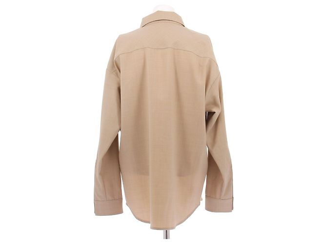 Autre Marque Camicia in lana beige BELLA AND RIDGE XS - vista 2