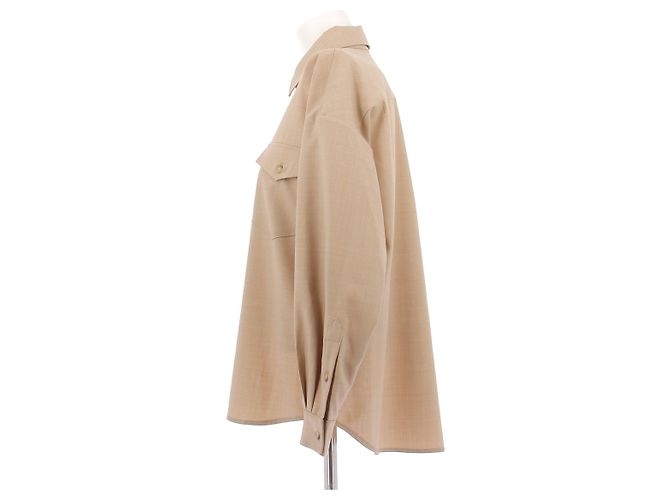 Autre Marque Camicia in lana beige BELLA AND RIDGE XS - vista 4