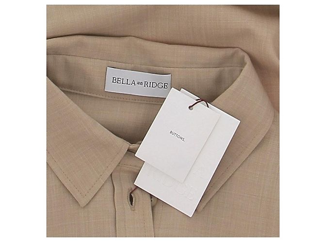 Autre Marque Camicia in lana beige BELLA AND RIDGE XS - vista 5