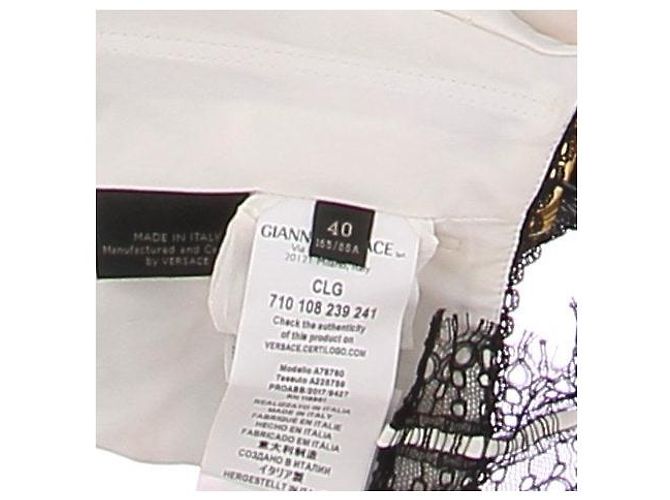 Versace BH Top Schwarz Viscose - Ansicht 6
