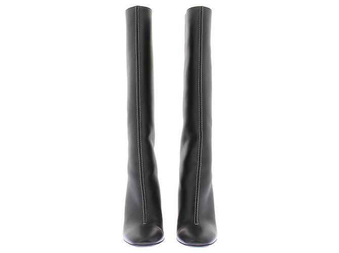 Hermès Botas de cuero negras Negro - vista 2