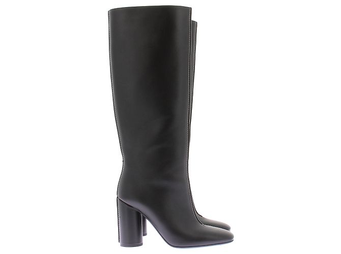 Hermès Botas de cuero negras Negro - vista 4