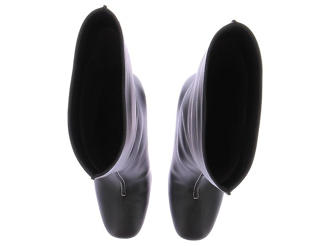 Hermès Botas de cuero negras Negro - vista 6
