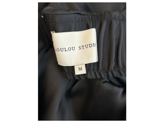 Autre Marque Gonna lunga nera Siple LOULOU STUDIO Nero - vista 5