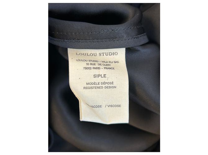 Autre Marque Gonna lunga nera Siple LOULOU STUDIO Nero - vista 6