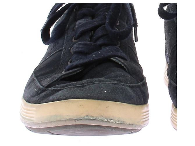 Sneakers Prada in scamosciato blu navy - vista 11