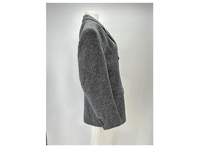 Autre Marque MARK KENLY DOMINO TAN Wollblazer Grau - Ansicht 3