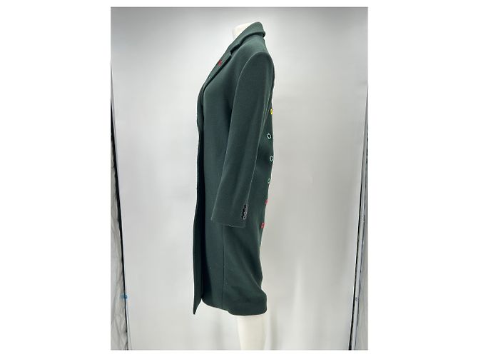 Autre Marque MIRA MIKATI Wollmantel Grün - Ansicht 4