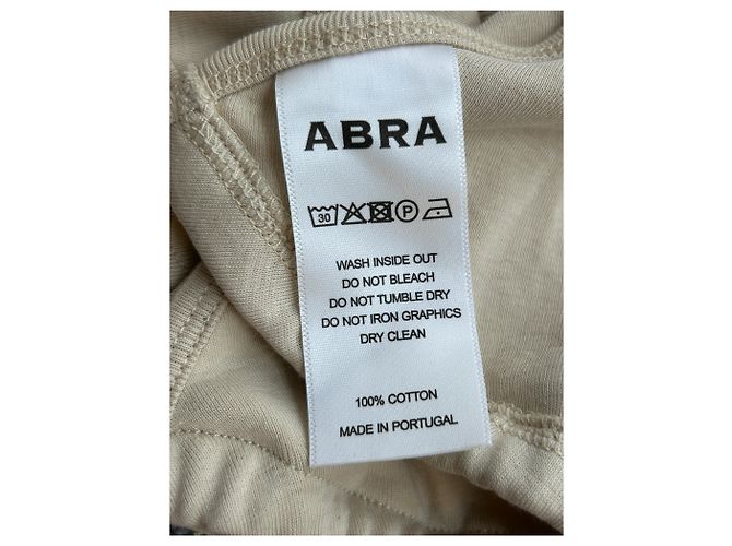 Sujetador Abraham Will de algodón beige - vista 5