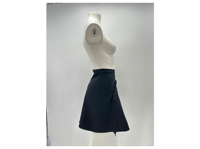 Falda corta negra Carven Negro - vista 3