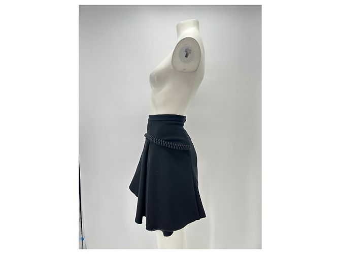 Falda corta negra Carven Negro - vista 4