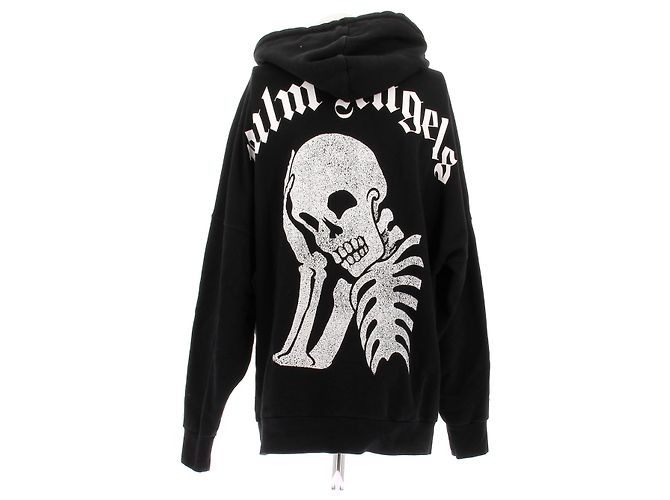 Palm Angels Sweatshirt Schwarz Skelett - Ansicht 2