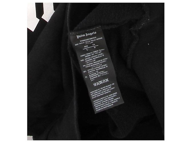 Palm Angels Sweatshirt Schwarz Skelett - Ansicht 6