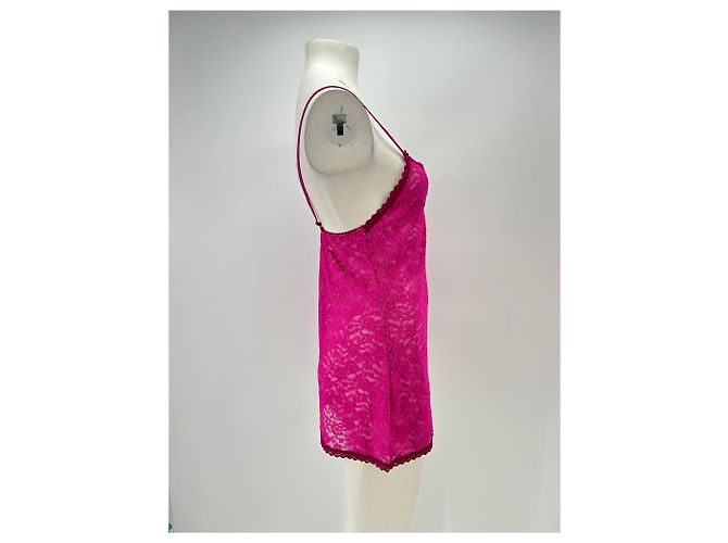 Autre Marque Victoria's Secret Spitzenkleid Dunkelrosa - Ansicht 3