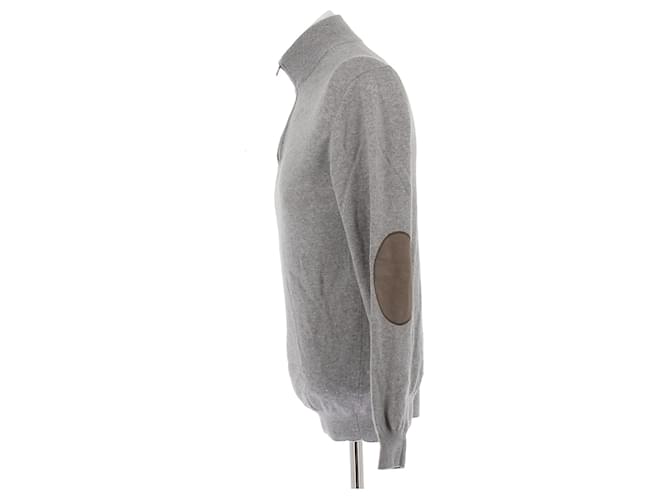 Hackett London Grau Wollpullover - Ansicht 4