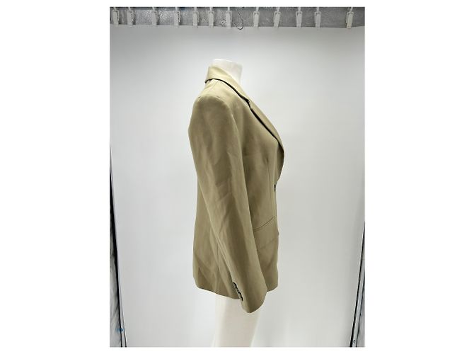 Blazer Margaux Lonnberg de lana verde - vista 3